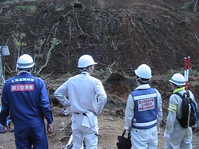 平成30年度北海道胆振東部地震当時の職員の対応の様子